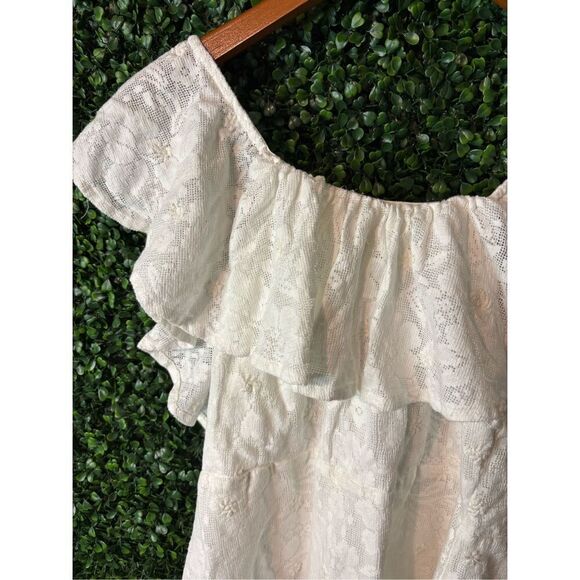 Free People Girl Crush Lace Mini Dress Size Medium - Picture 4 of 8